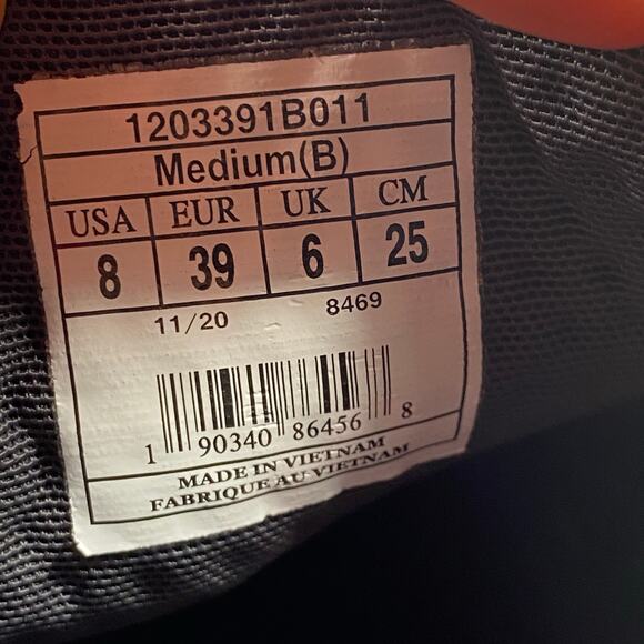 Brooks Catamount Black Pink Trail Running Shoes Women's Size 8 Hiking Sneakers - Picture 8 of 8